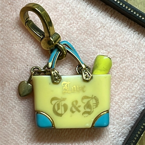 Rare Juicy Couture 2007 Beach Bag Charm - Picture 2 of 13